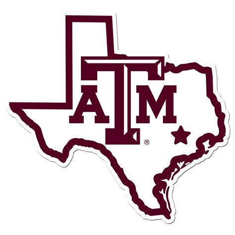 Texas A & M Aggies Home State 11 Inch Magnet Gig Em Aggies, Texas ...