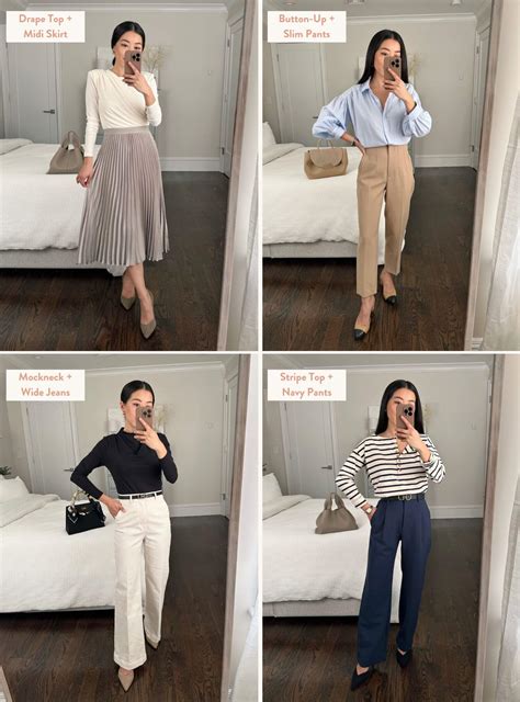 A Week of Classic Work Outfits