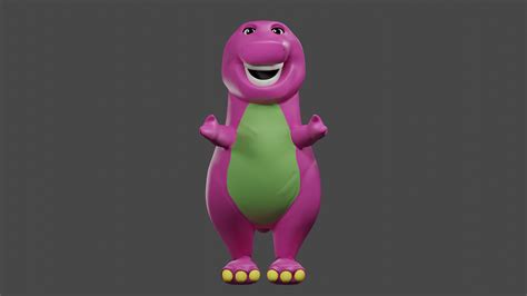 ArtStation - Barney the Dinosaur