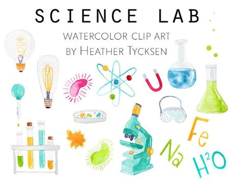 Science Clipart Science Clip Art School Clip Art Science - Etsy