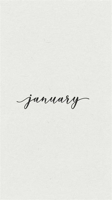 Month #calligraphy #months #january January Wallpaper, New Year Wallpaper, Calendar Wallpaper ...