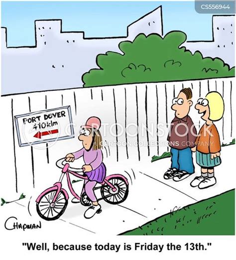 Friday 13th Cartoons and Comics - funny pictures from CartoonStock