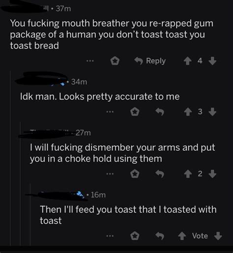 The meme was toast toasted inside of toast : r/rareinsults