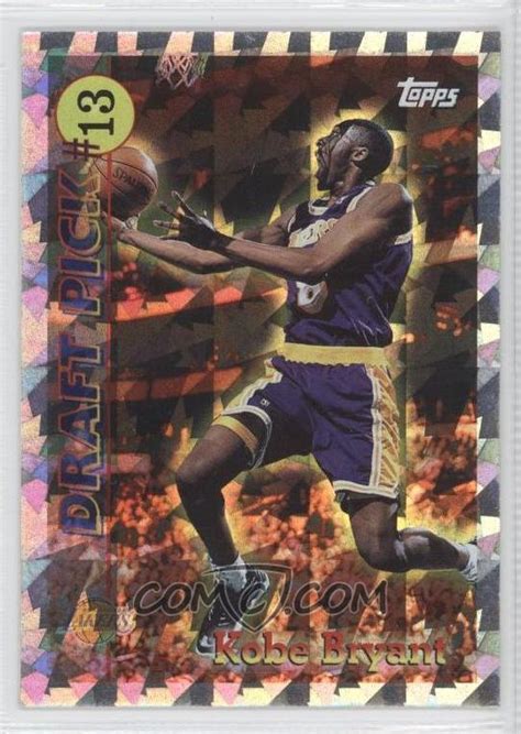 1996-97 Topps - Draft Pick #DP13 - Kobe Bryant