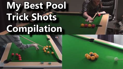 My Best Pool Trick Shots - YouTube