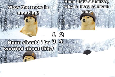 Le snow storm has arrived | /r/dogelore | Ironic Doge Memes | Know Your ...