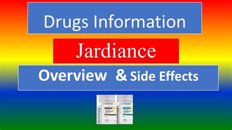 JARDIANCE - Overview side effects - YouTube