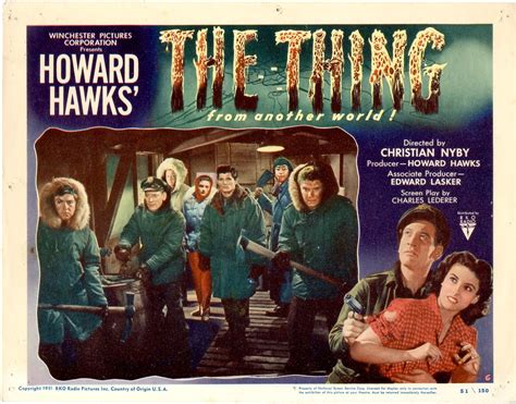 The Thing 1951 / Issue #1 | Posters Details | Another world, Poster, Film posters vintage