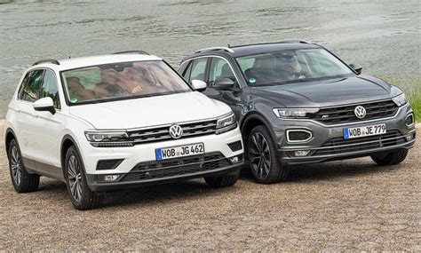 VW Tiguan/VW T-Roc: Vergleichstest | autozeitung.de