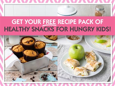 Healthy Snacks For Hungry Kids - Lose Baby Weight