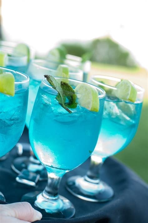 blue drinks - Google Search | Blue drinks, Mocktail drinks, Drinks