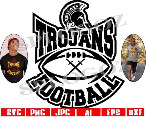 Trojans football svg, Trojan football svg, Trojans svg, Trojan svg ...