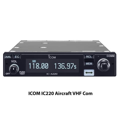 A220 ICOM Aircraft VHF Radio