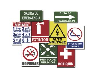 Letreros de seguridad