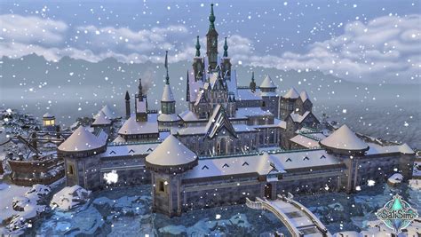 I built Arendelle Castle from Disney's Frozen in The Sims 4! I tried to ...