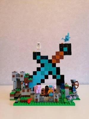 Lego Minecraft The Sword Outpost Toy With Mobs 21244 : Target