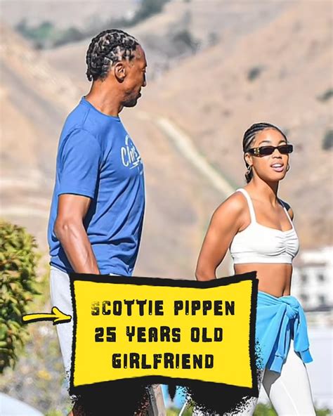 Scottie Pippen's stunning new girlfriend 🧨 | Scottie Pippen | Scottie ...