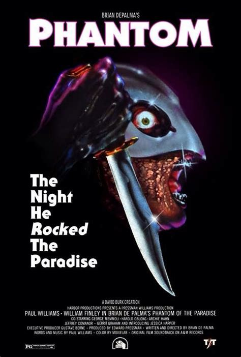 Phantom of the Paradise (1974) | Horror movie art, Classic horror movies, Movie posters