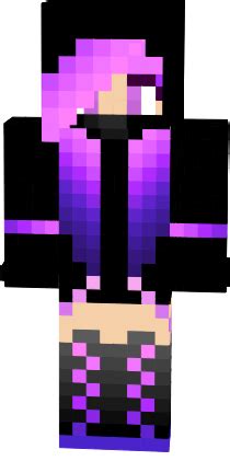 Ender Girl | Nova Skin | Minecraft skins rainbow, Minecraft girl skins, Minecraft skins cool