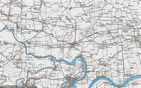 Historic Ordnance Survey Map of Howden, 1924 - Francis Frith