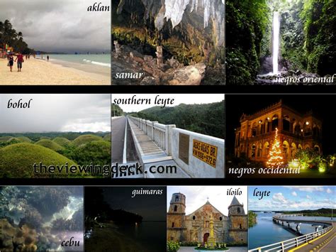 the viewing deck: What Tourist Spots Visayas has