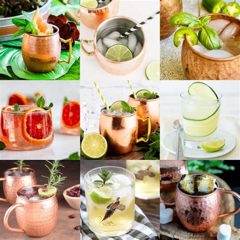 Moscow Mule Variations: 25 Twists on the Classic Recipe - DIY Candy