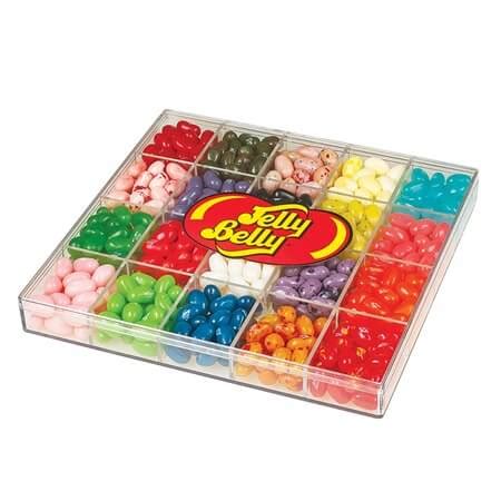 Jelly Belly 20 Flavor Plastic Gift Boxes | Christmas Candies