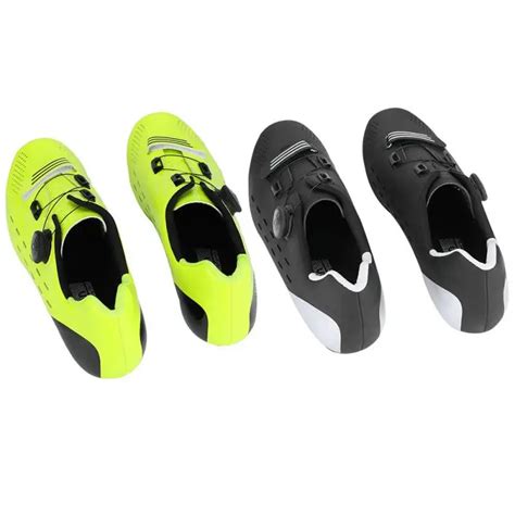 1 Pair Men Cycling Lock Shoes Carbon Fiber Lightweight Mountain Road Bike Shoes Anti Skid Riding ...