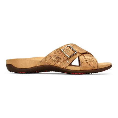 Vionic Women's Dorie Buckle Slide Sandal | Women's Sandals | Shoes ...