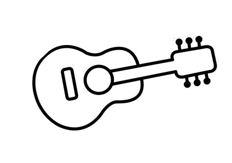 GUITARRAS DIBUJOS PARA COLOREAR