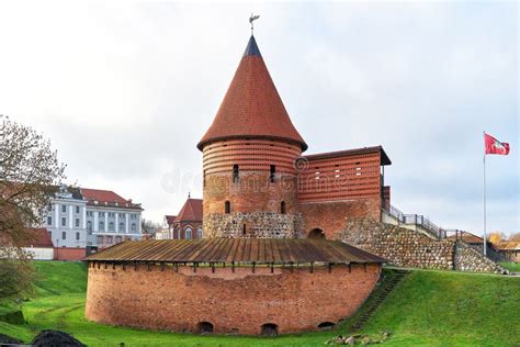 View of Kaunas Castle, Lithuania Editorial Stock Image - Image of historical, recreation: 104160099