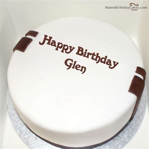 Happy Birthday Glen Cakes, Cards, Wishes