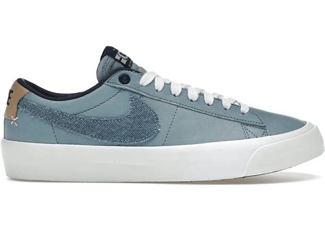 Nike SB Zoom Blazer Low GT Light Denim Men's - DM8890-100 - US