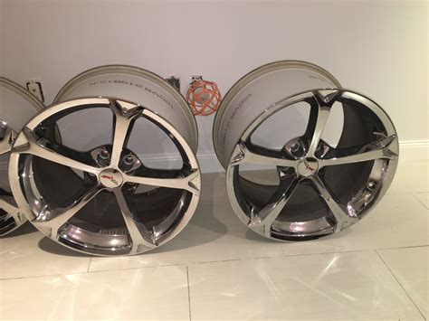 FS (For Sale) C6 Grand Sport Chrome Wheels Fatory Original ...