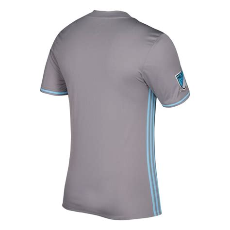 Minnesota United FC adidas 2017 Primary Authentic Jersey - Gray ...