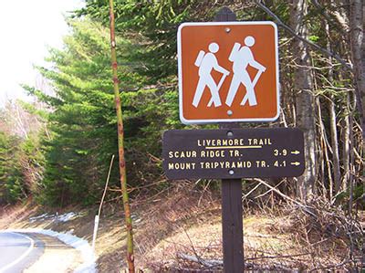 Livermore Trail: Kancamagus Hikes Snowshoeing Trails – Kancamagus ...