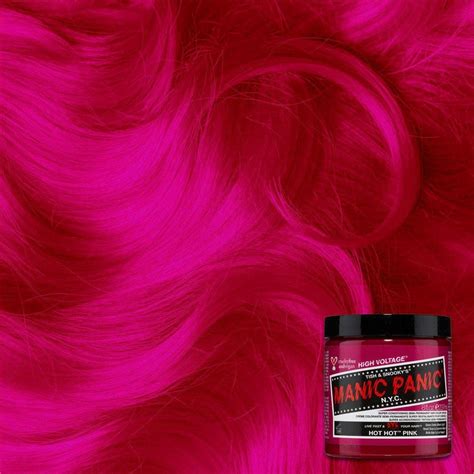 MANIC PANIC Hot Hot Pink Hair Dye Classic- Buy Online in South Africa ...