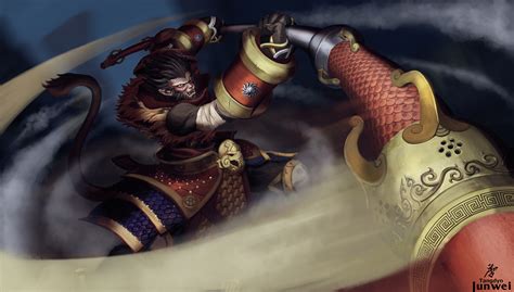 ArtStation - WuKong LOL fanart