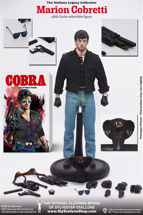 Cobra, Marion Cobretti Sixth Scale Figure; PRE ORDER – Sly Stallone Shop