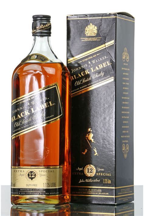 Johnnie Walker 12 Years Old - Black Label Extra Special (1.125 Litres ...