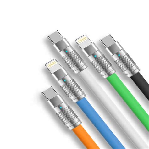 Super Fast Charging Cable Liquid Silicone USB C Cables wholesale