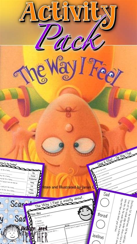 Recognizing Feelings inspired by The Way I Feel by Janan Cain | Me preschool theme, All about me ...