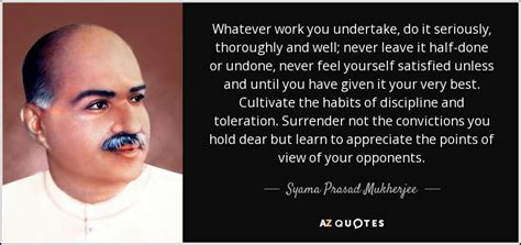 TOP 5 QUOTES BY SYAMA PRASAD MUKHERJEE | A-Z Quotes