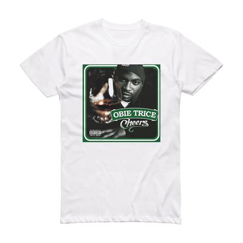 Obie Trice Cheers Album Cover T-Shirt White – ALBUM COVER T-SHIRTS