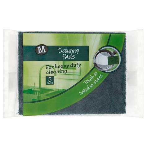 Morrisons Scouring Pads 5PK - Britain Essentials | Hong Kong's 1st Online British Supermarket