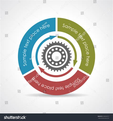 Vektor Stok Process Vector Diagram (Tanpa Royalti) 260644313 | Shutterstock