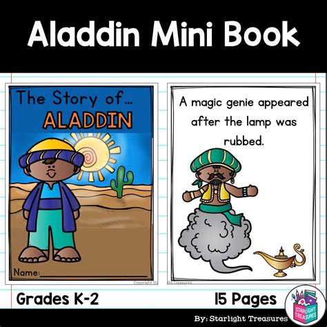 Aladdin Mini Book for Early Readers - Fairy Tales | Made By Teachers