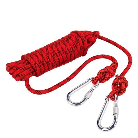 Rock Climbing Rope 8mm Tree Wall Climbing Equipment Gear Outdoor ...