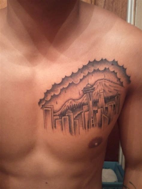 yeahhhh | Seattle tattoo, Seattle skyline tattoo, Tattoos
