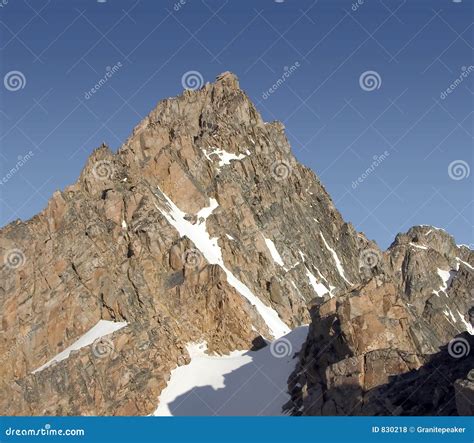 Granite Peak - Montana Royalty Free Stock Photos - Image: 830218